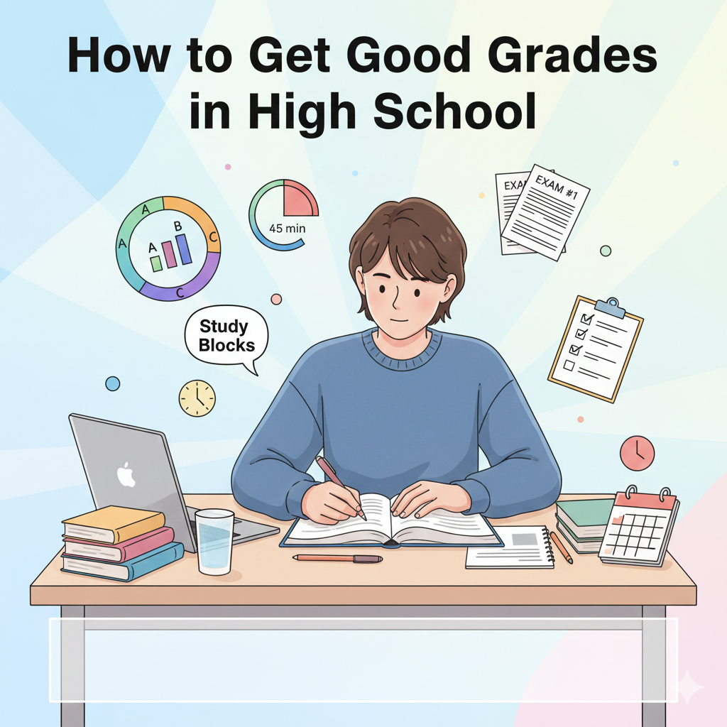 how to get good grades in high school