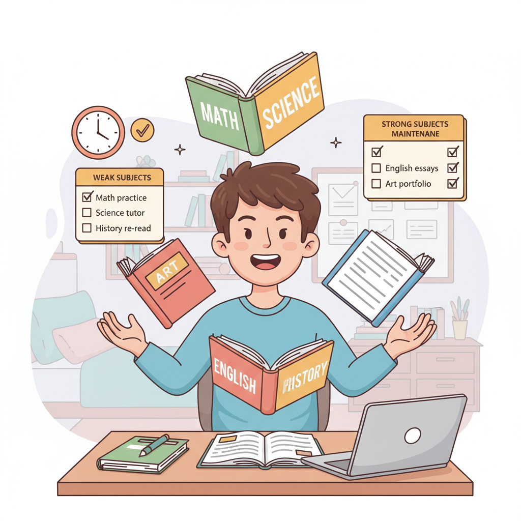 Manage Multiple Subjects Without Falling Behind