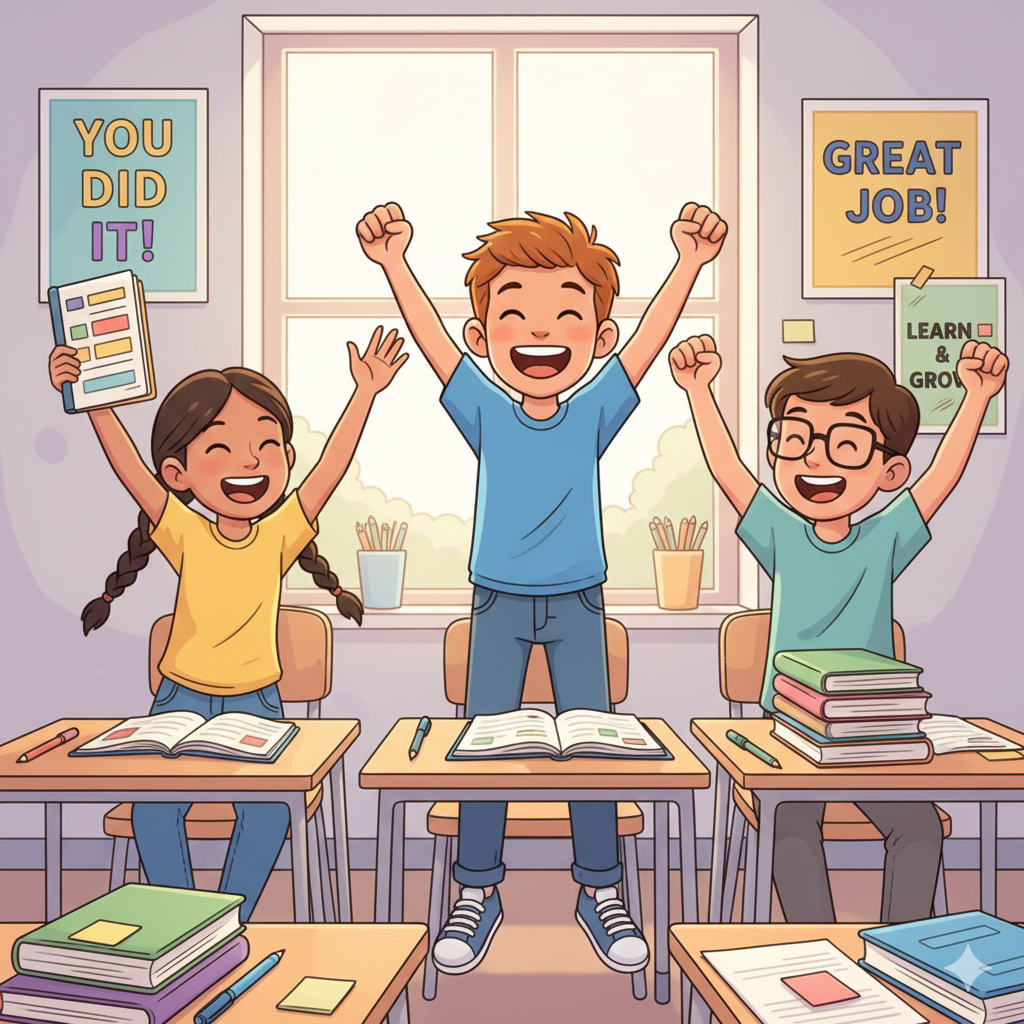 Motivation and Confidence Tips for Middle School Students