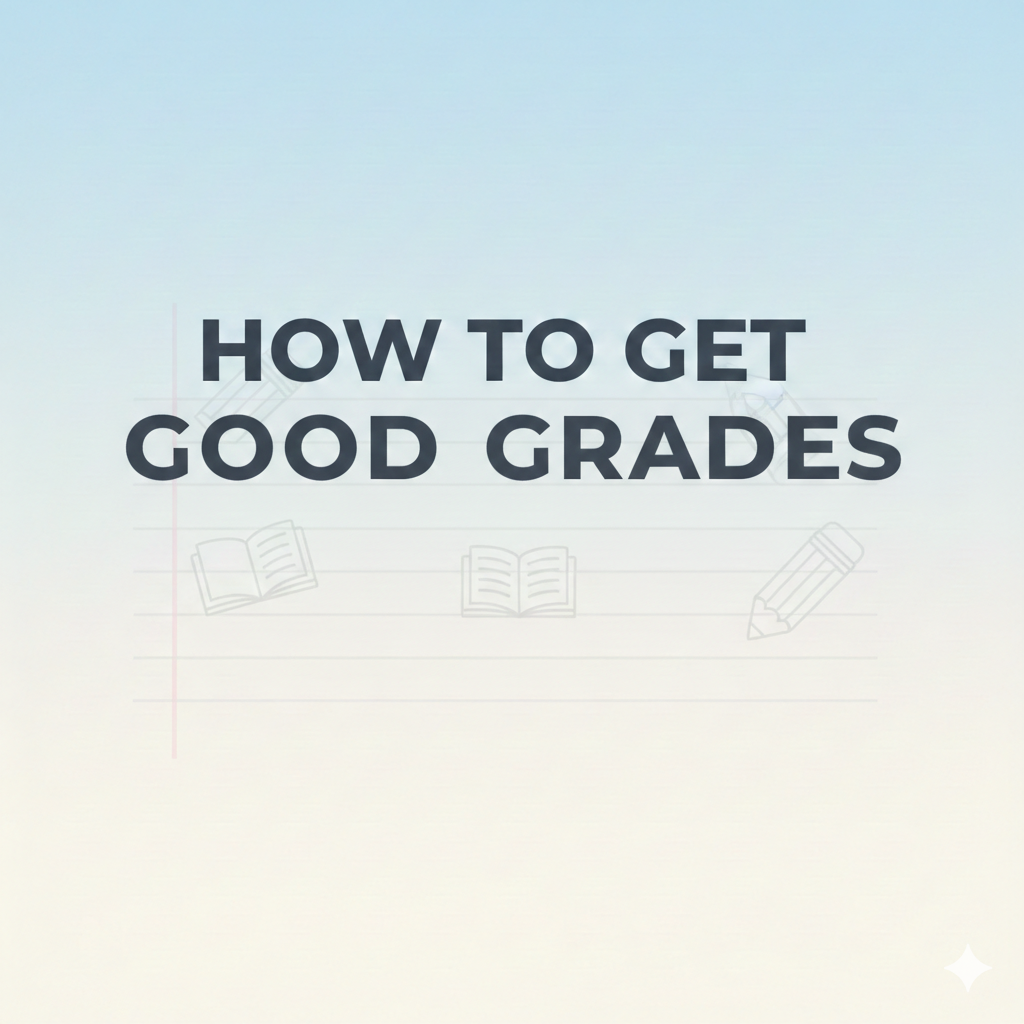 how to get good grades