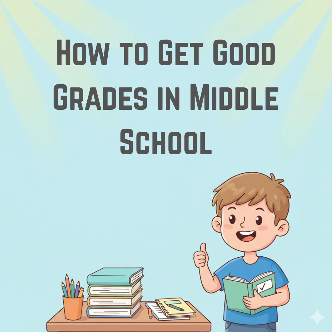 How to Get Good Grades in Middle School
