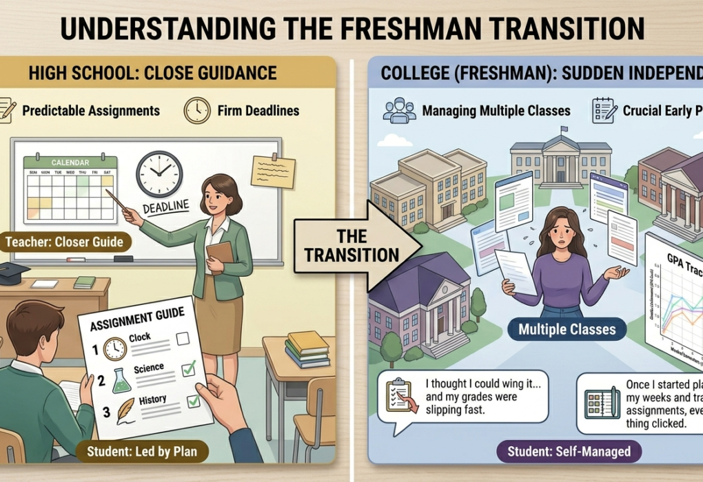 How to Get Good Grades Freshman Year